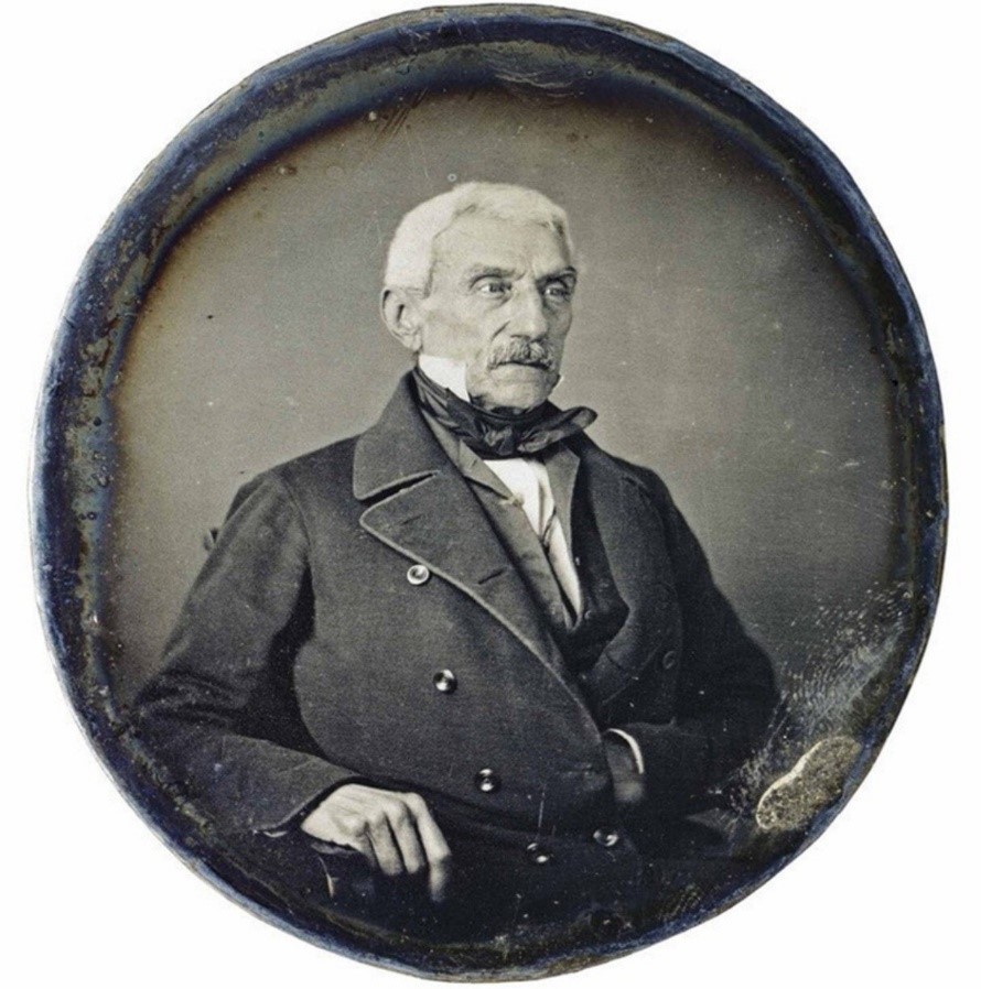 Daguerrotipo de San Martín tomado en el año 1848[13]