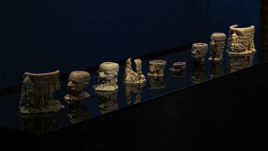 Instalación con piezas de Perpetuum Golem (2008-actualidad)
