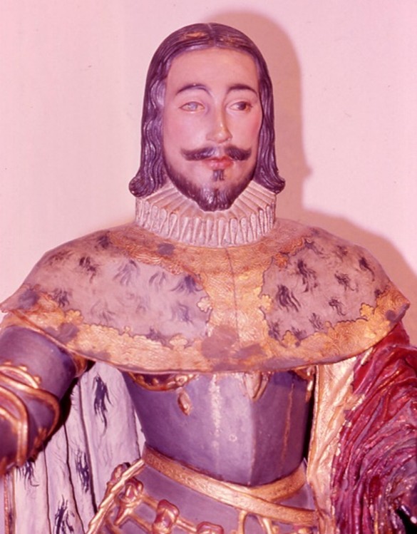 Cristo Predicador. Blas García Ravelo, 1667, Iglesia de Nuestra Señora de la Concepción, La Orotava / San Fernando (det.), Blas García Ravelo (atrib.), siglo XVII, Iglesia de San Agustín, La Orotava (Tenerife, España).