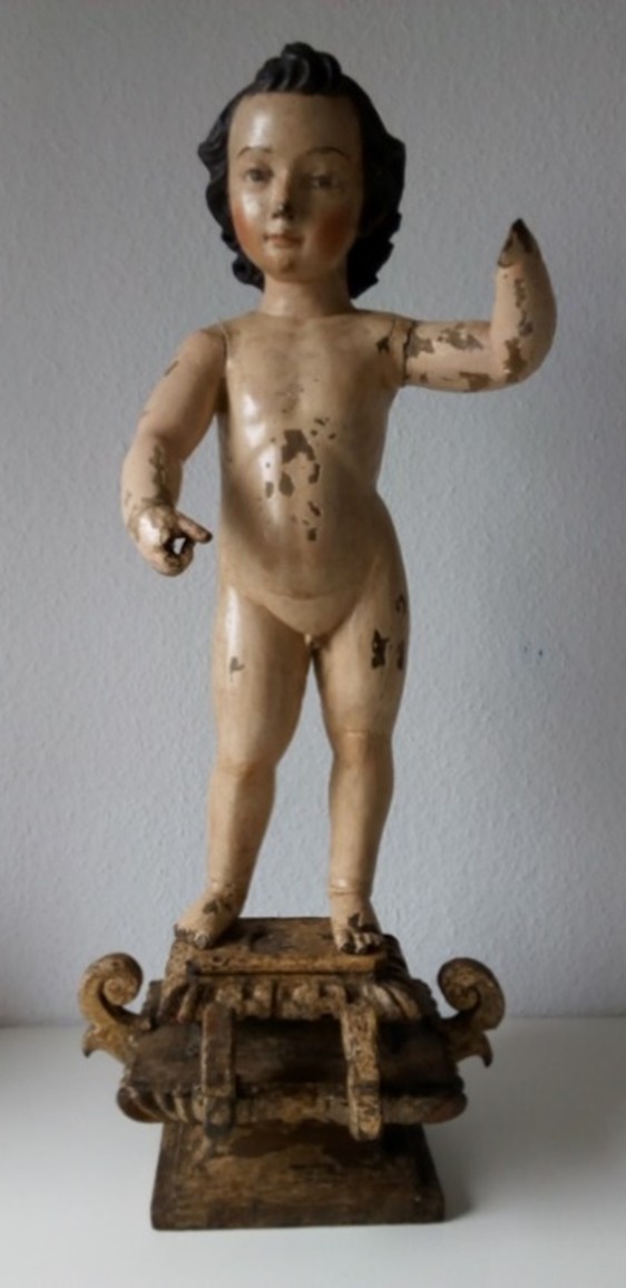 SS. Niños Justo y Pastor, Francisco Alonso de la Raya, 1659, Museo Diocesano de Las Palmas de Gran Canaria (Gran Canaria, España) / San Juanito, Francisco Alonso de la Raya (atrib.), mediados del siglo XVII, Colección particular (Tenerife, España).