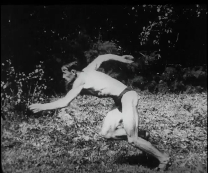 Fotograma de “Le course”,
La cinémathèque Robert Lynen de la Ville de París, circa 1924.