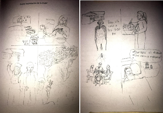 Historieta de N. en el fanzine
      “Ugarteche”