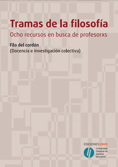 Tapa Tramas
                de la filosofía: ocho recursos en busca de profesores