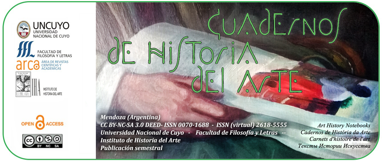 Portada de Cuadernos de Historia del Arte
