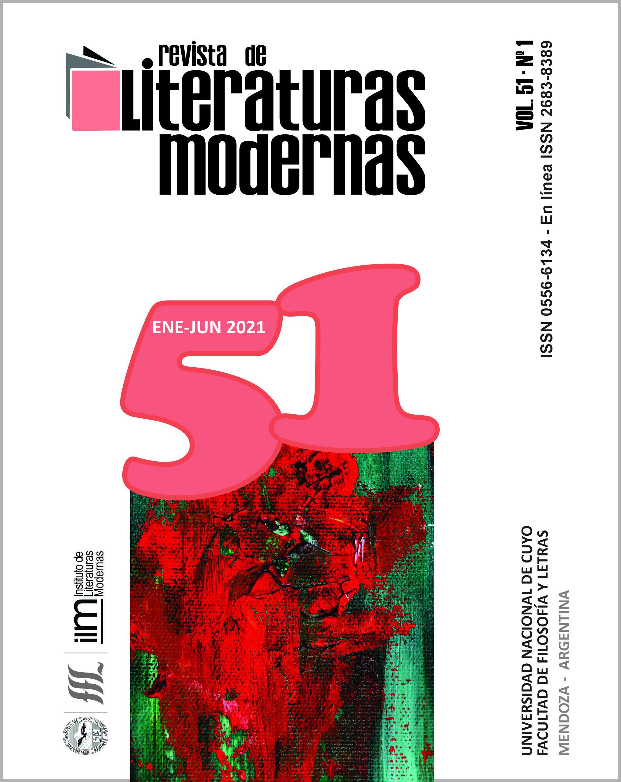 Tapa revista de literaturas modernas