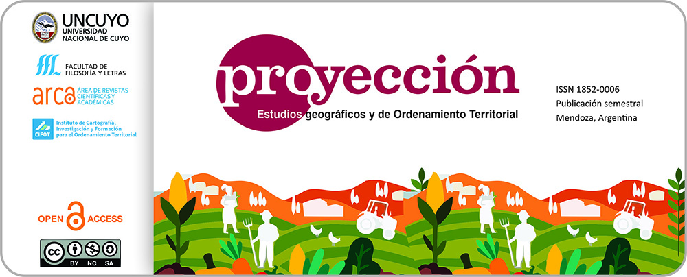 Portada de la revista Proyección.
