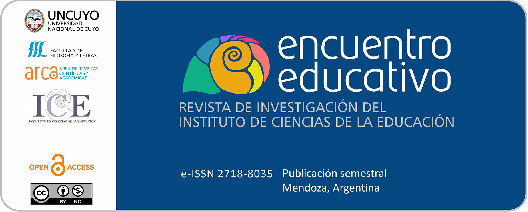 Imagen de inicio de la revista Encuentro Educativo